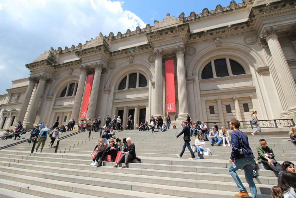 Exterior shot of the Met building. Photo by Shinya Suzuki.