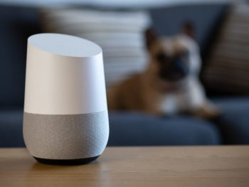 White Smart Home Device