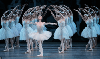 Image of NYC Ballet performance.