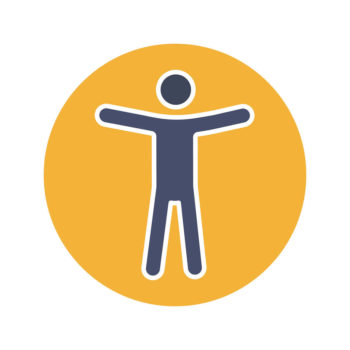 Universal Access symbol image.