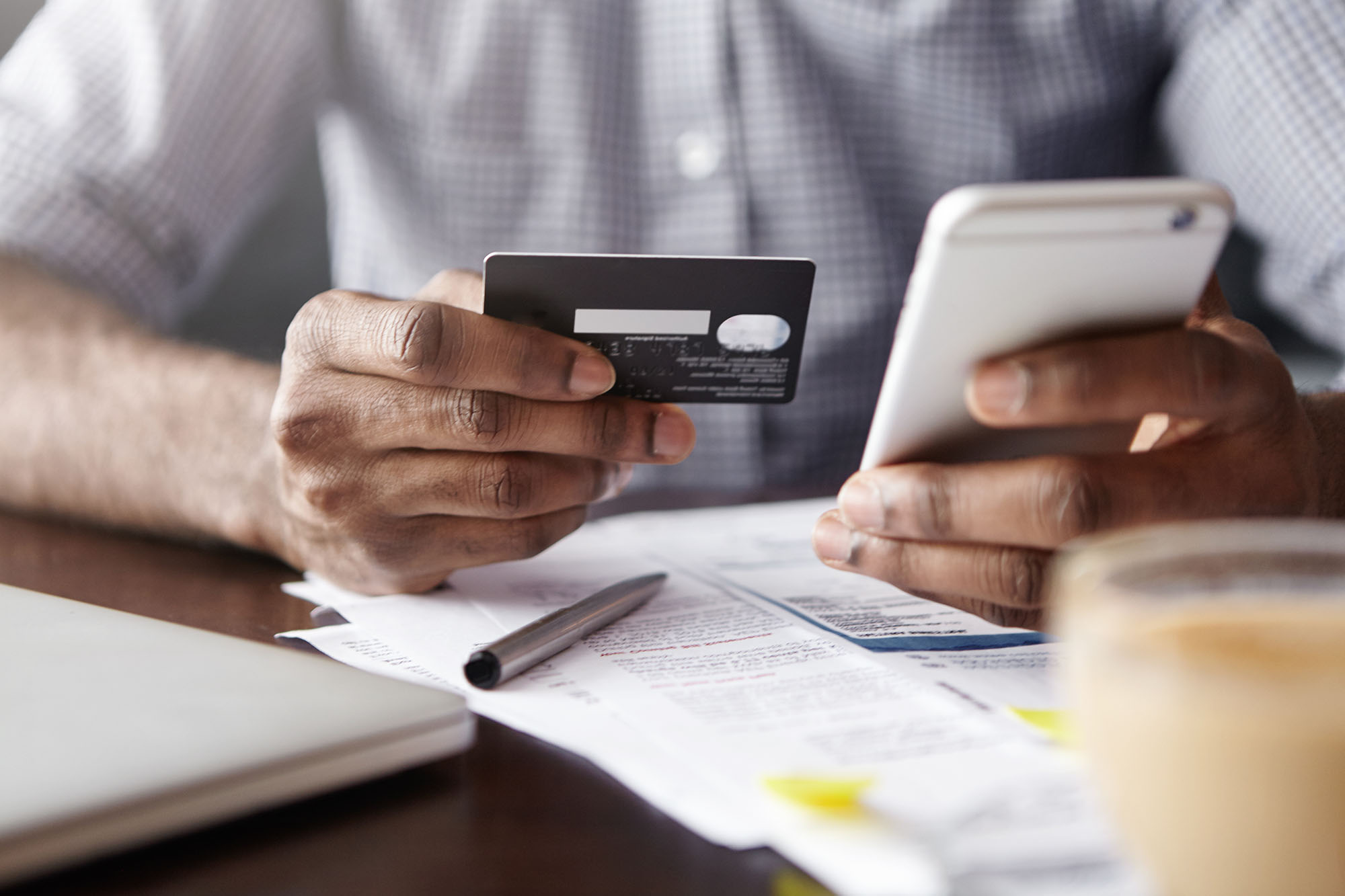Paying bills online