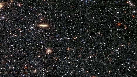 Star speckled Dwarf Galaxy from James Webb Telescope, courtesy NASA and STScI