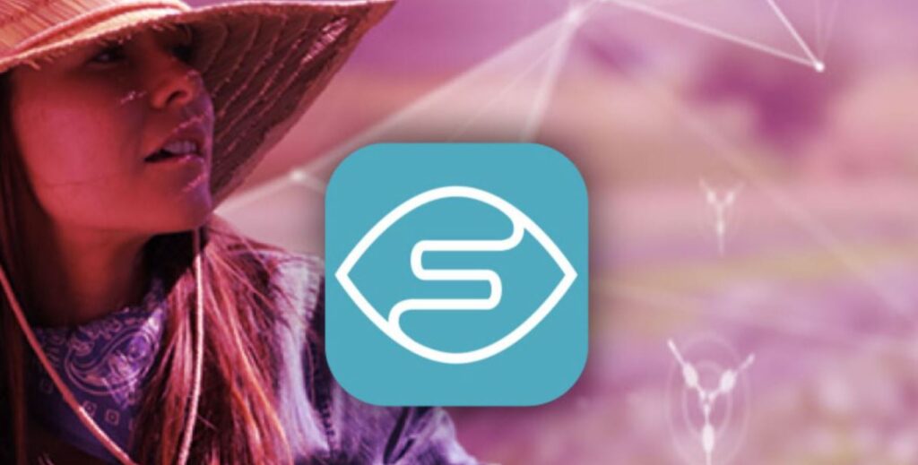 Seeing AI graphic image with app icon overlay. Image credit: Microsoft