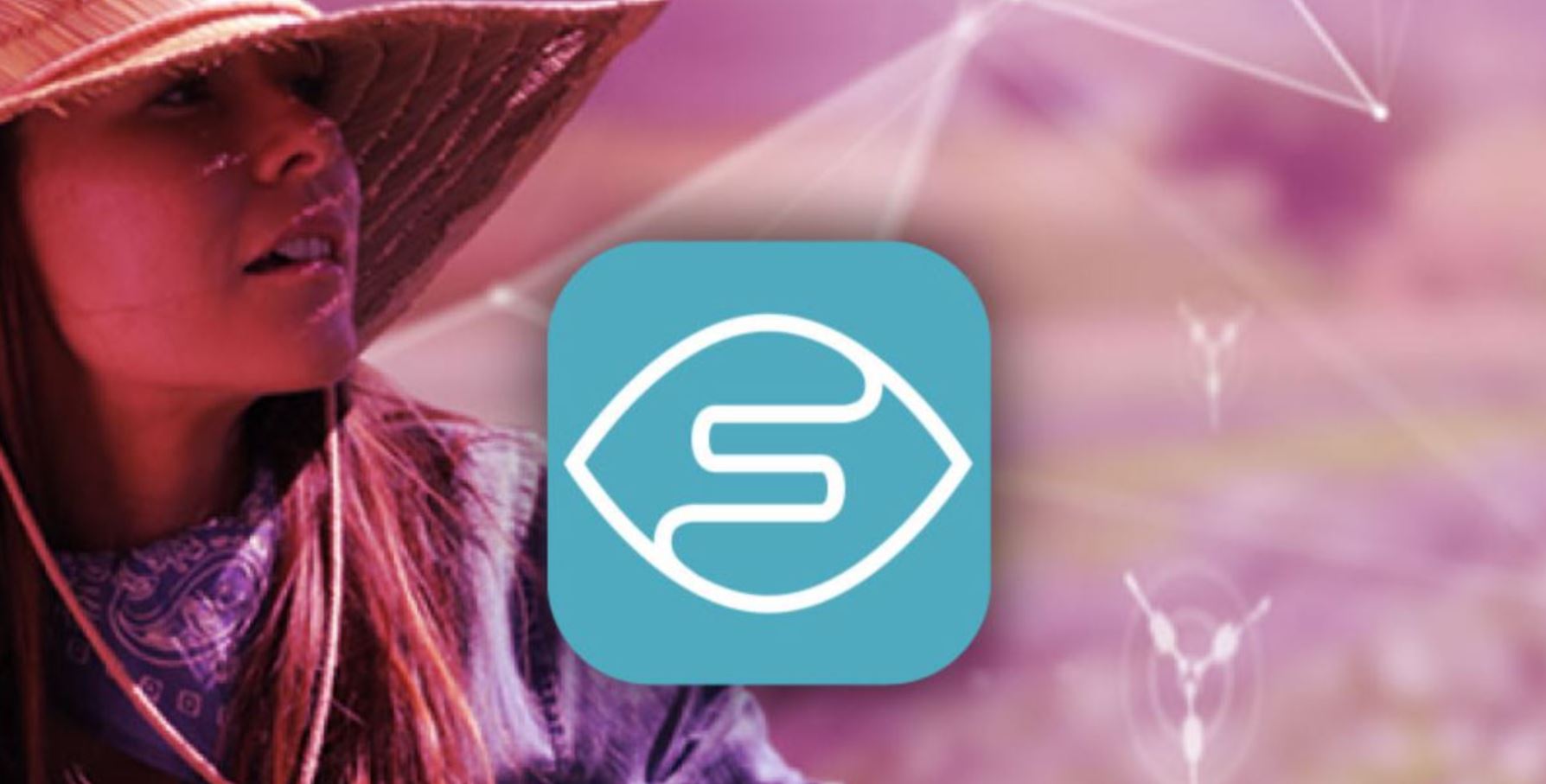 Seeing AI graphic image with app icon overlay. Image credit: Microsoft